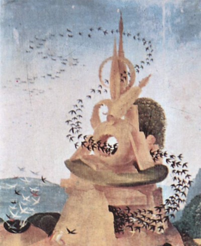 Post image for Birds flying in the Prado Museum, Madrid